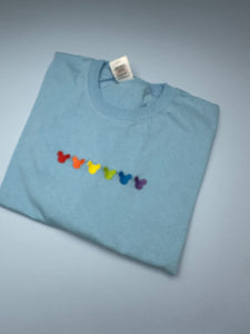 PRACTICALLY IMPERFECT - Rainbow Heads XL T-Shirt
