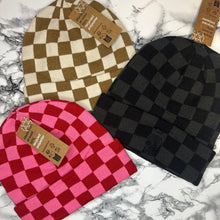 Load image into Gallery viewer, Checkered Beanie

